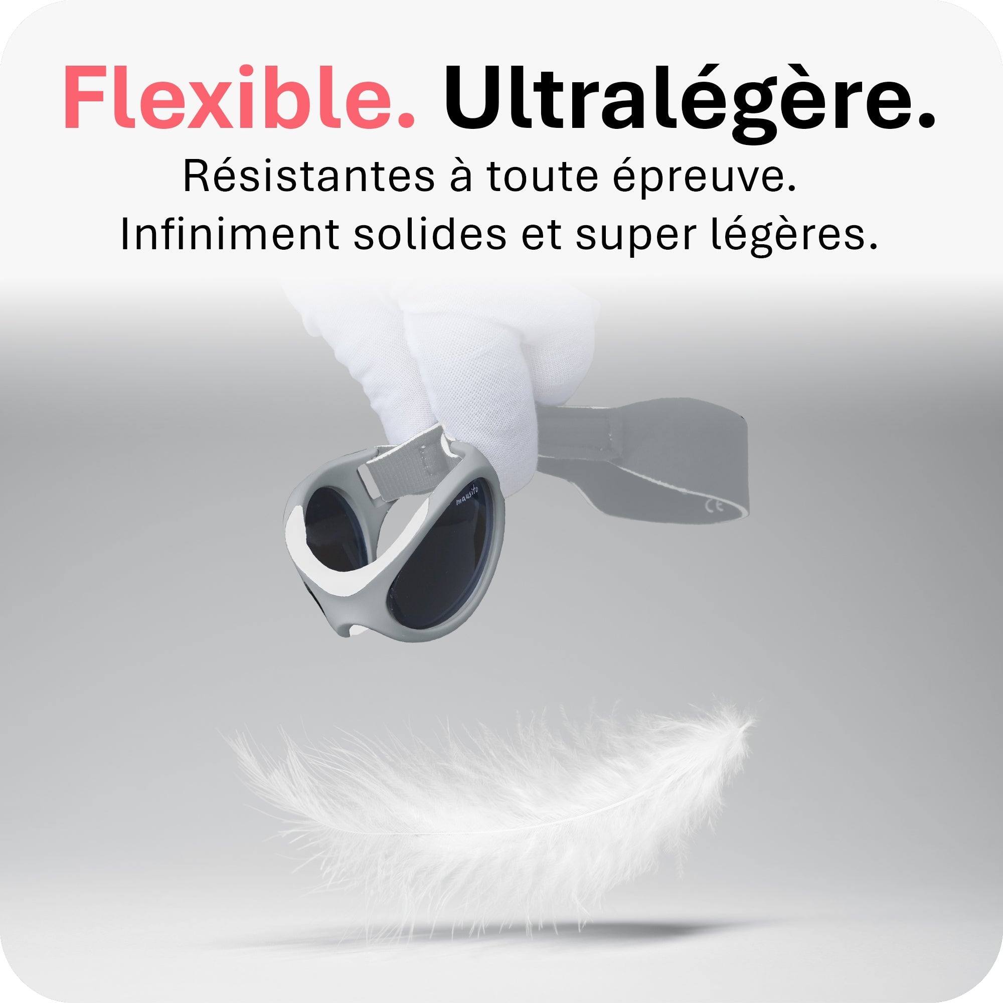 BABY SURFER | 0 - 18 mois - MAUSITO - Kindersonnenbrillen für Jungen und Mädchen