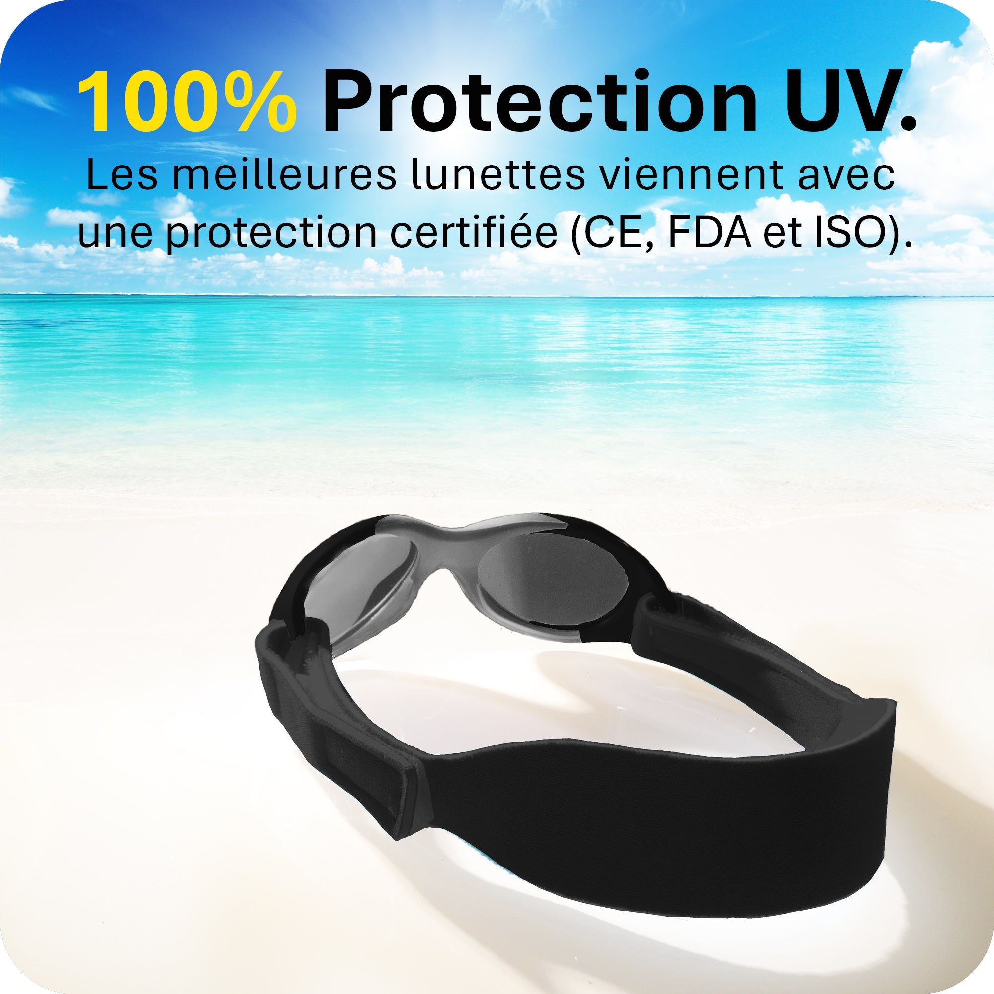 BABY SURFER | 0 - 18 mois - MAUSITO - Kindersonnenbrillen für Jungen und Mädchen