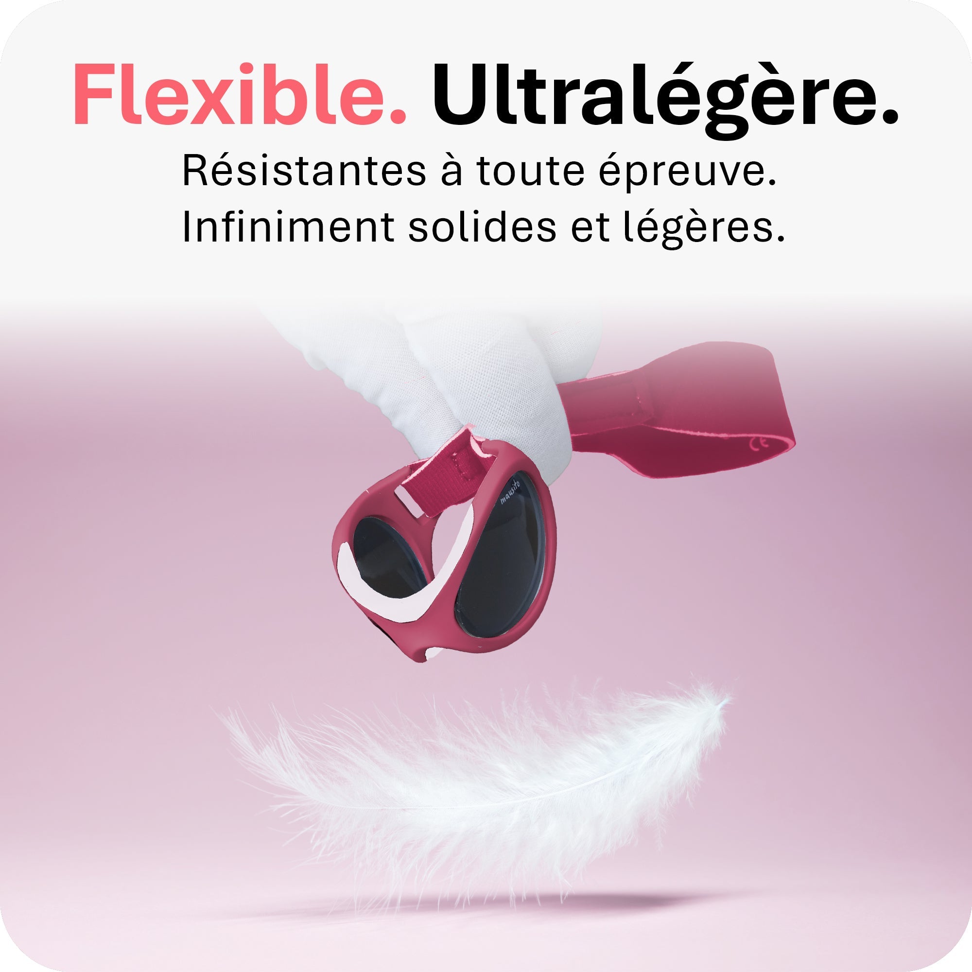 BABY SURFER | 0 - 18 mois - MAUSITO - Kindersonnenbrillen für Jungen und Mädchen