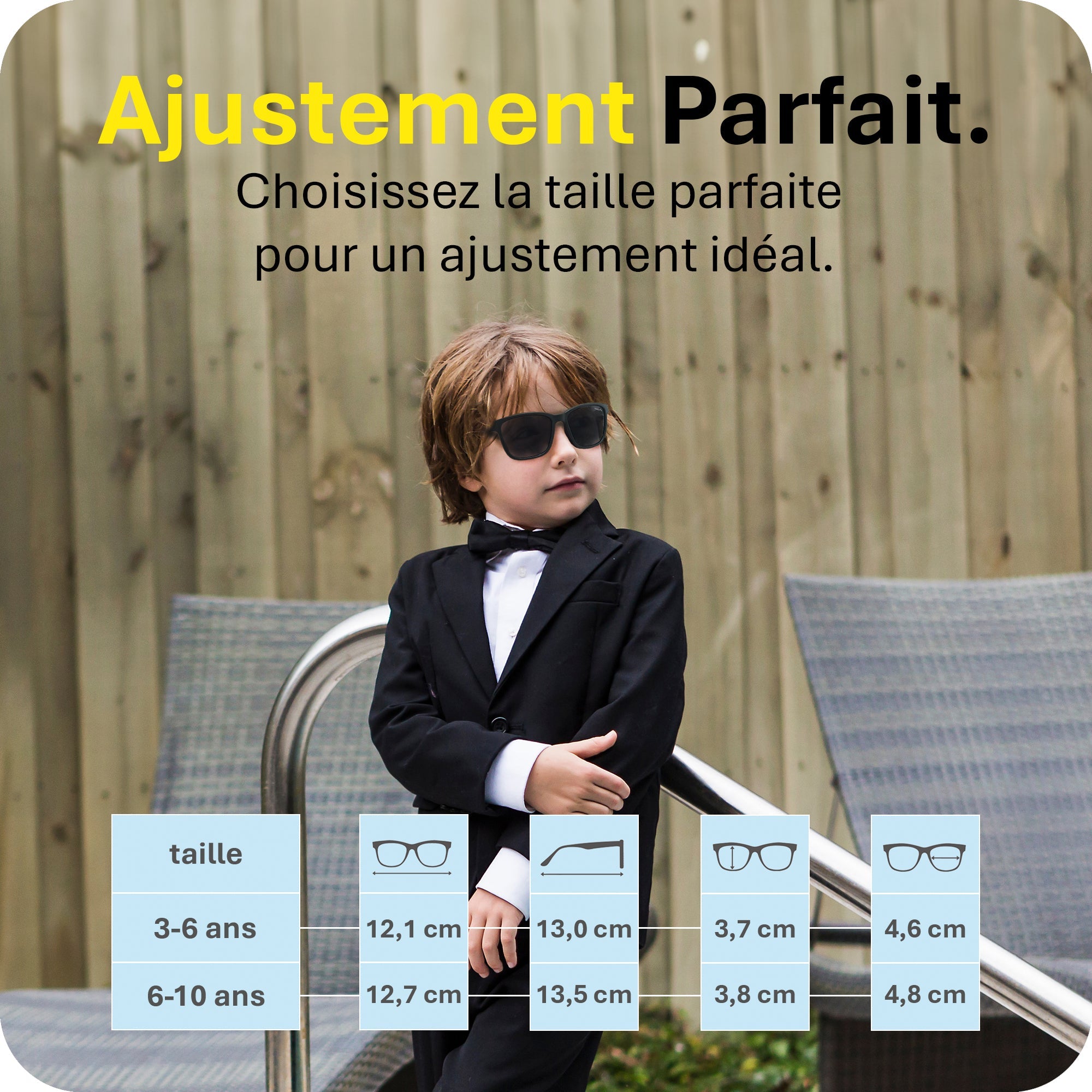 THE BOHO | 3 - 6 ans & 6 - 10 ans - MAUSITO - Kindersonnenbrillen für Jungen und Mädchen