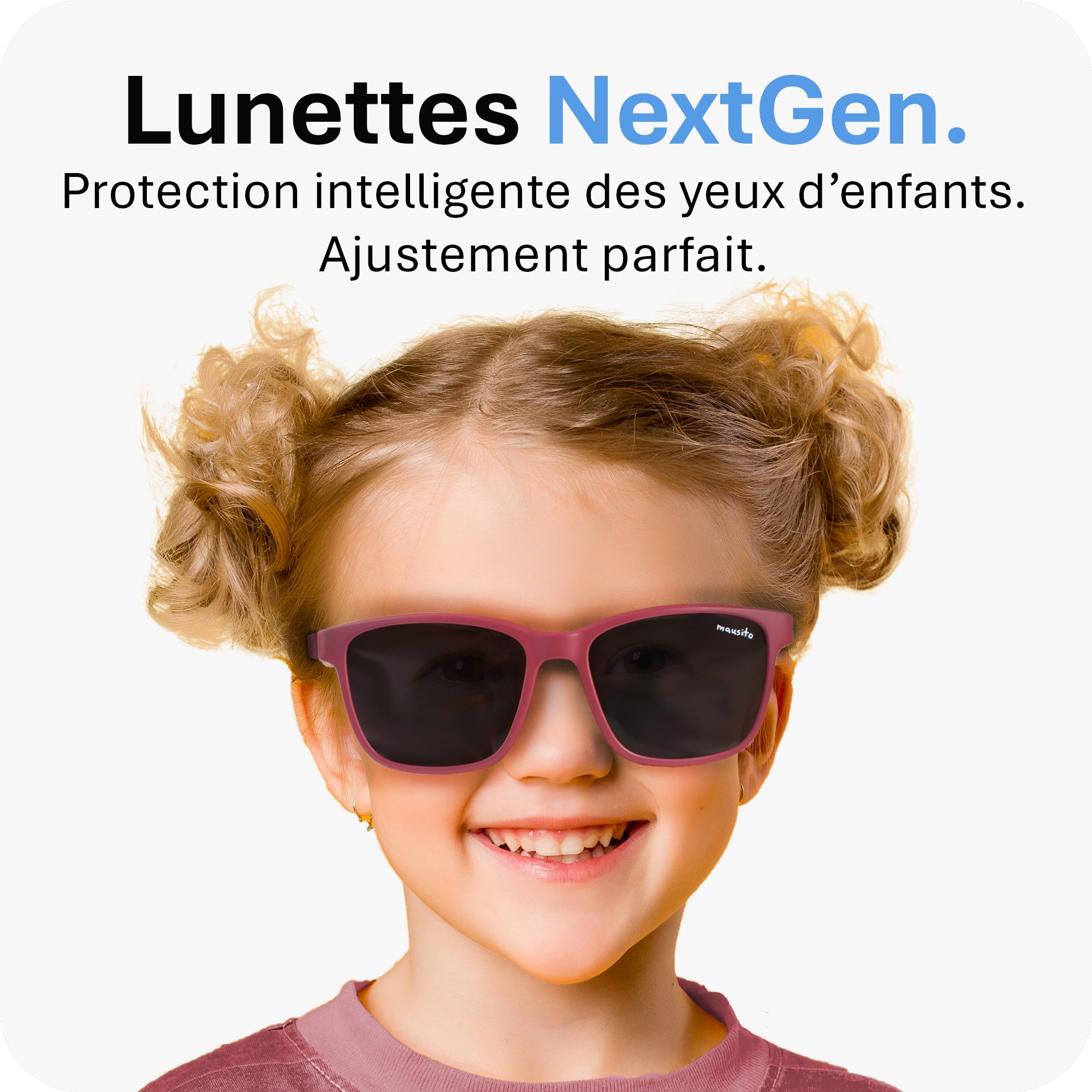 THE BOHO | 3 - 6 ans & 6 - 10 ans - MAUSITO - Kindersonnenbrillen für Jungen und Mädchen