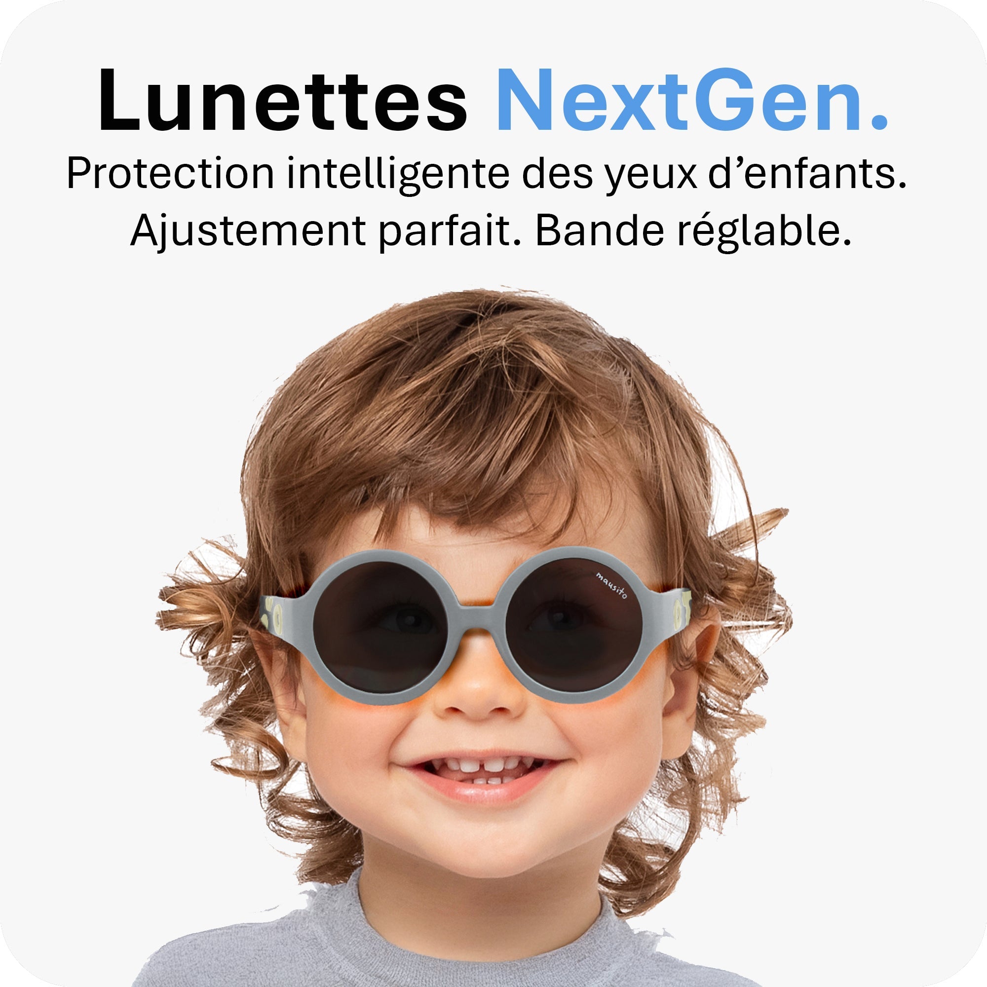 THE HIPPIE | 6 - 24 mois & 2 - 5 ans - MAUSITO - Kindersonnenbrillen für Jungen und Mädchen