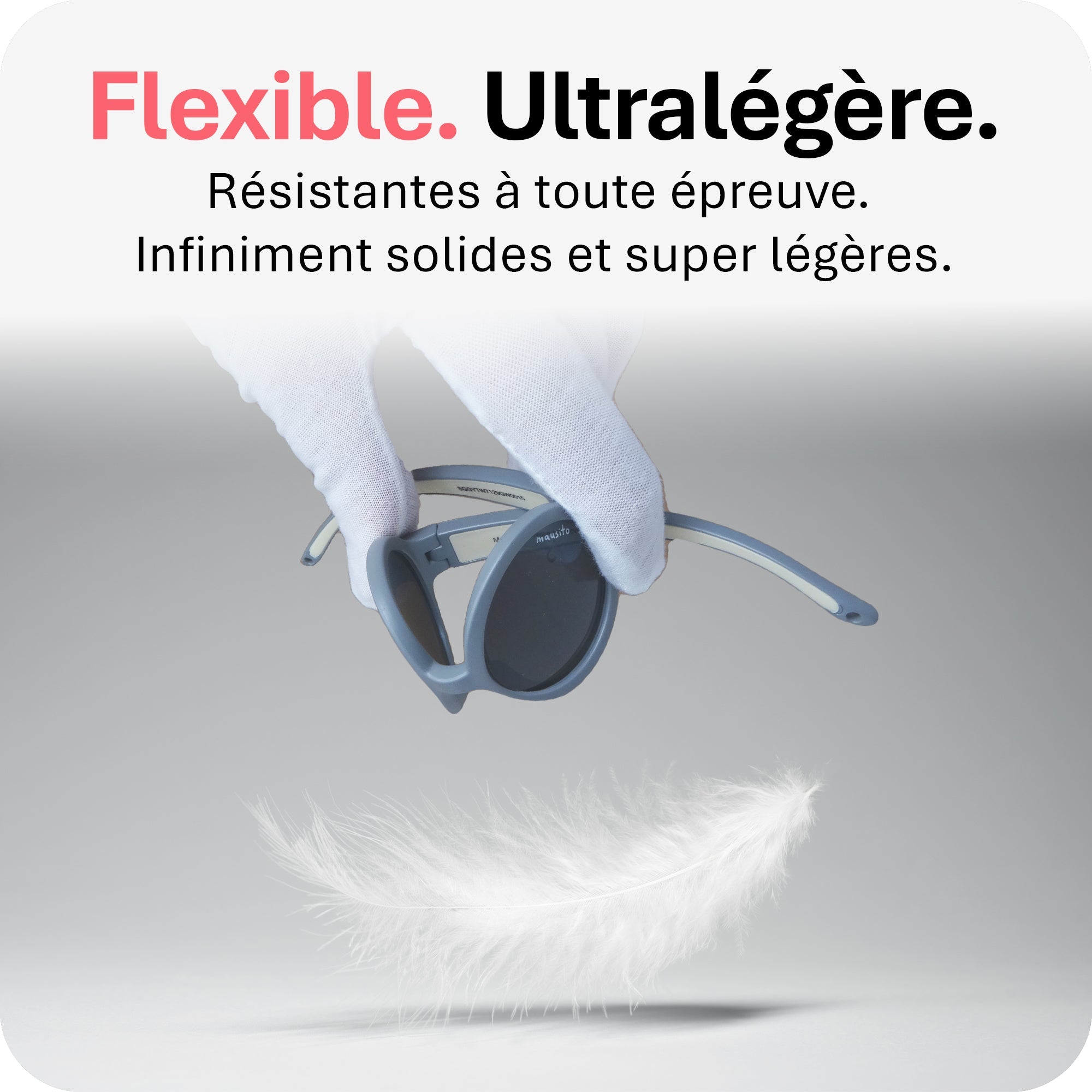 THE HIPPIE | 6 - 24 mois & 2 - 5 ans - MAUSITO - Kindersonnenbrillen für Jungen und Mädchen