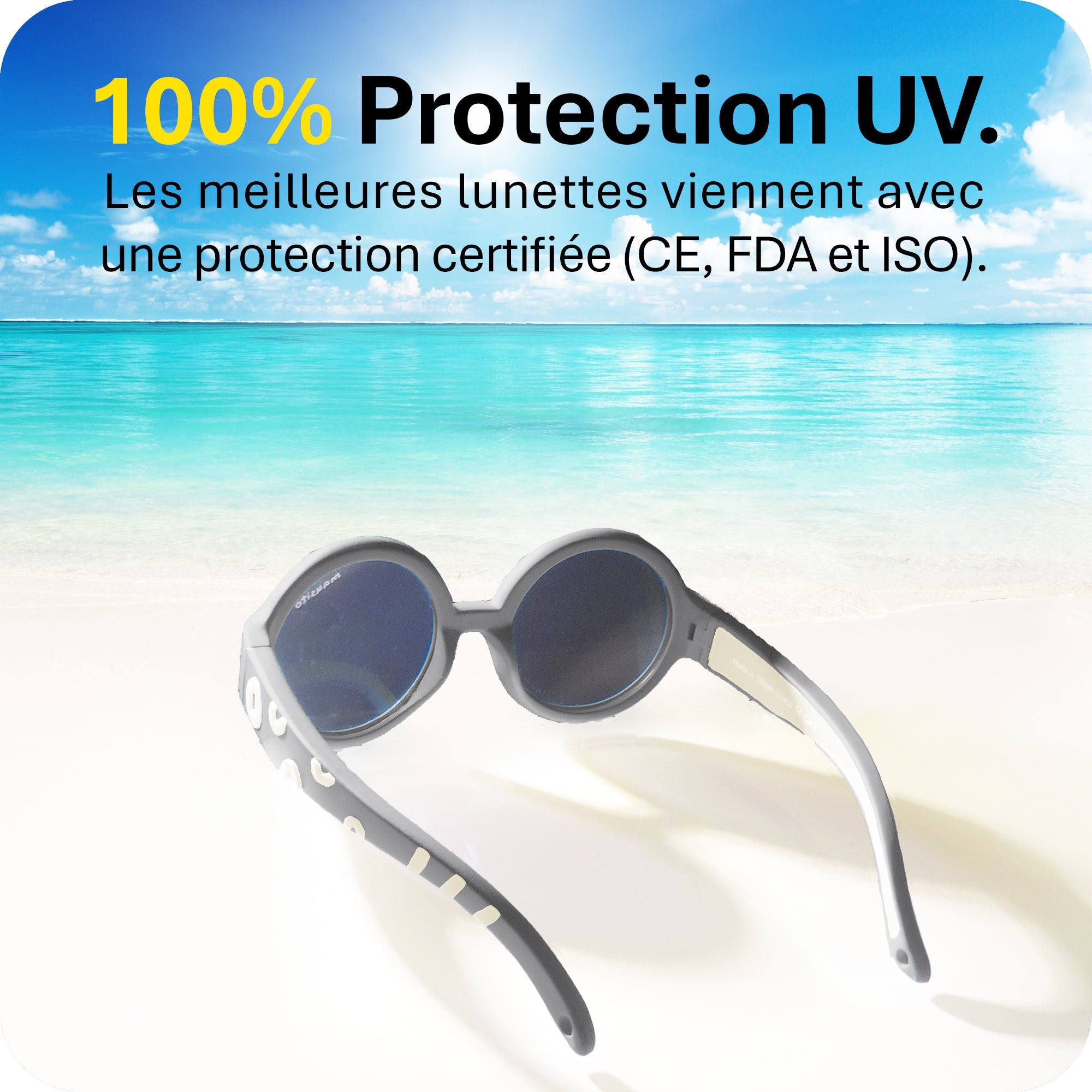 THE HIPPIE | 6 - 24 mois & 2 - 5 ans - MAUSITO - Kindersonnenbrillen für Jungen und Mädchen