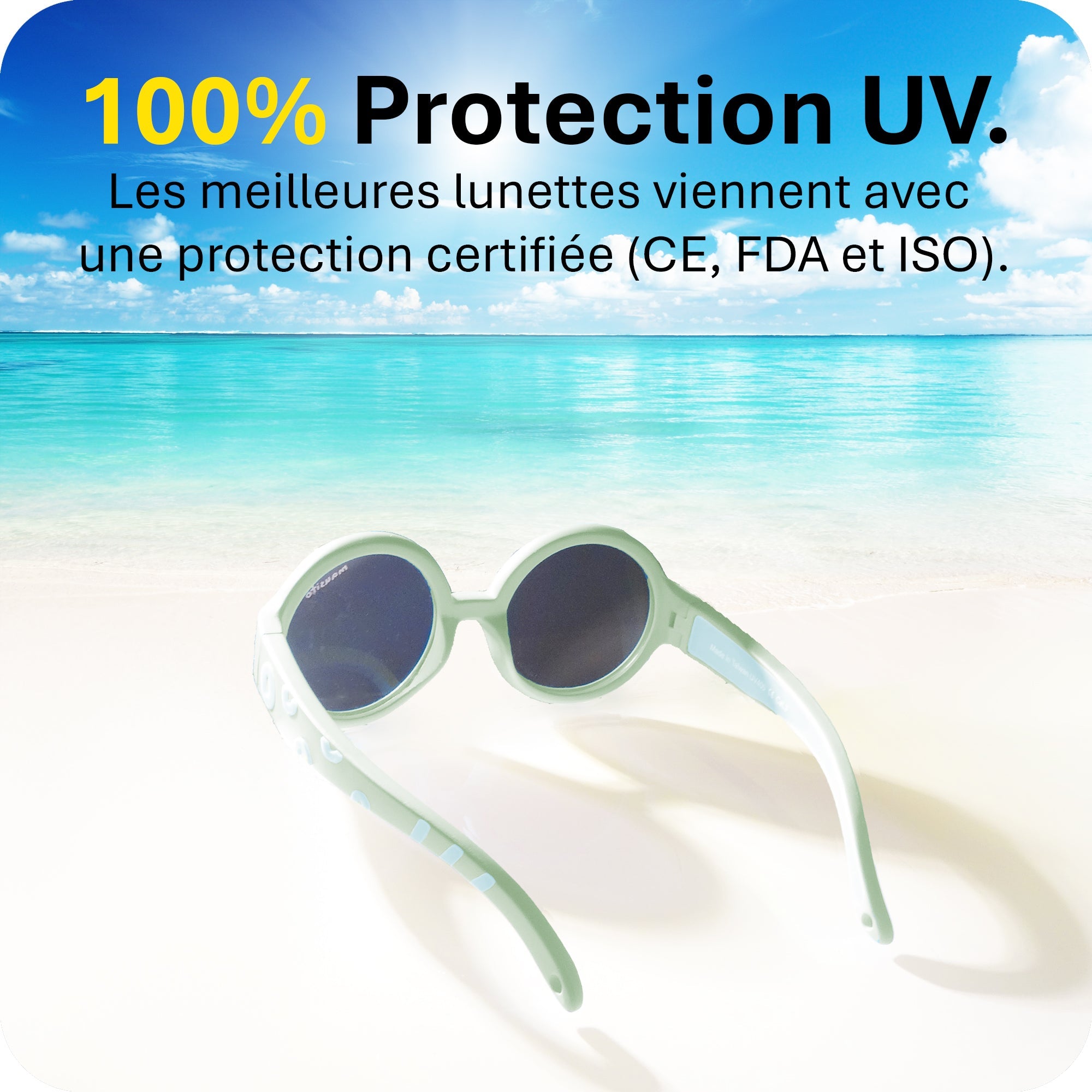 THE HIPPIE | 6 - 24 mois & 2 - 5 ans - MAUSITO - Kindersonnenbrillen für Jungen und Mädchen