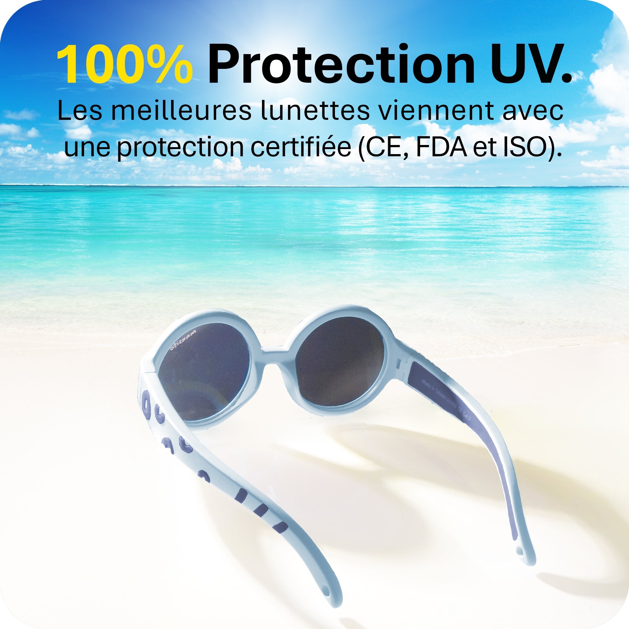 THE HIPPIE | 6 - 24 mois & 2 - 5 ans - MAUSITO - Kindersonnenbrillen für Jungen und Mädchen