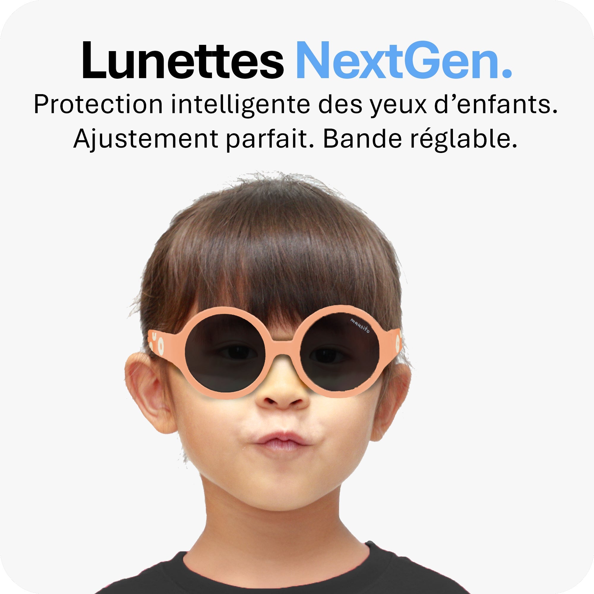 THE HIPPIE | 6 - 24 mois & 2 - 5 ans - MAUSITO - Kindersonnenbrillen für Jungen und Mädchen