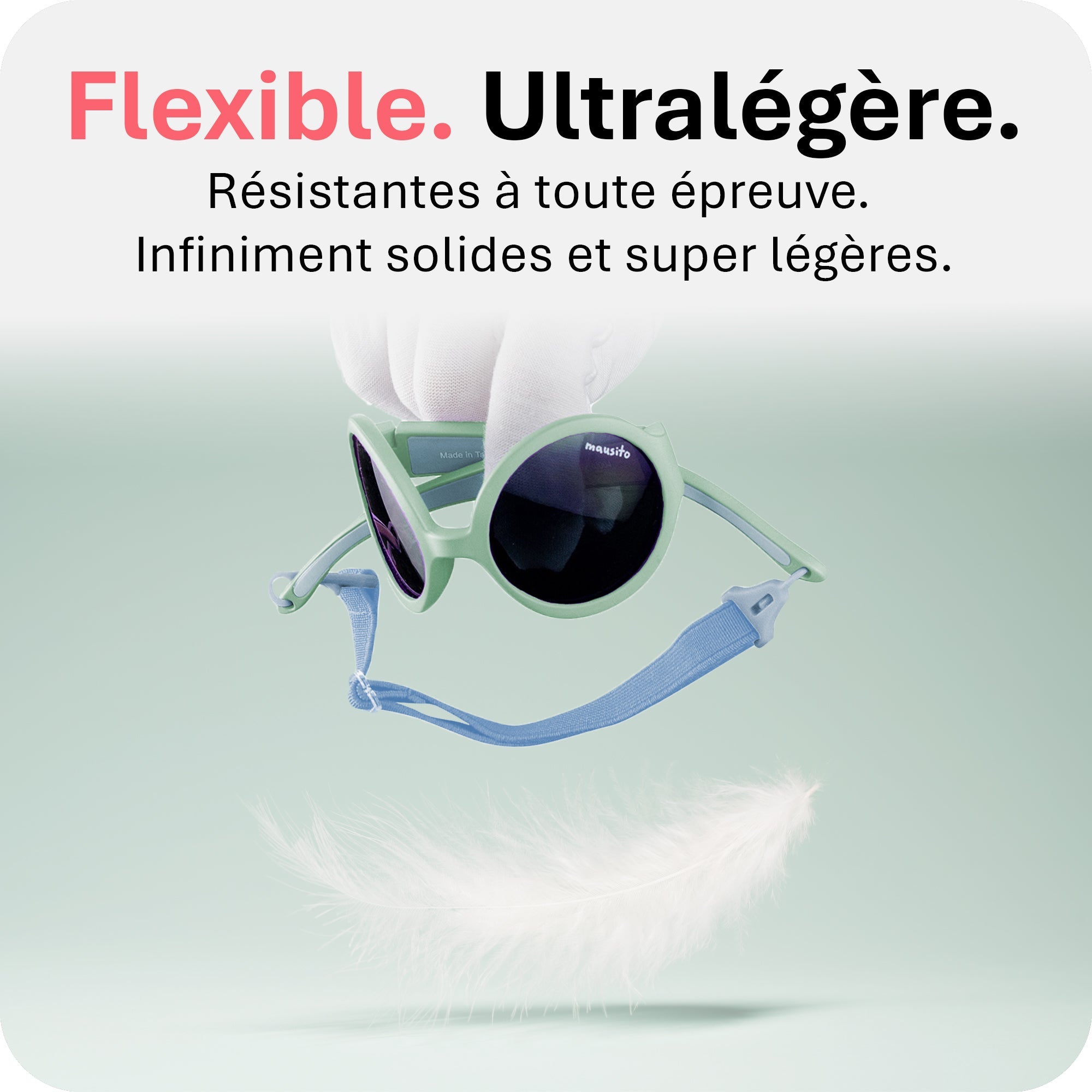 THE HIPPIE | 6 - 24 mois & 2 - 5 ans - MAUSITO - Kindersonnenbrillen für Jungen und Mädchen