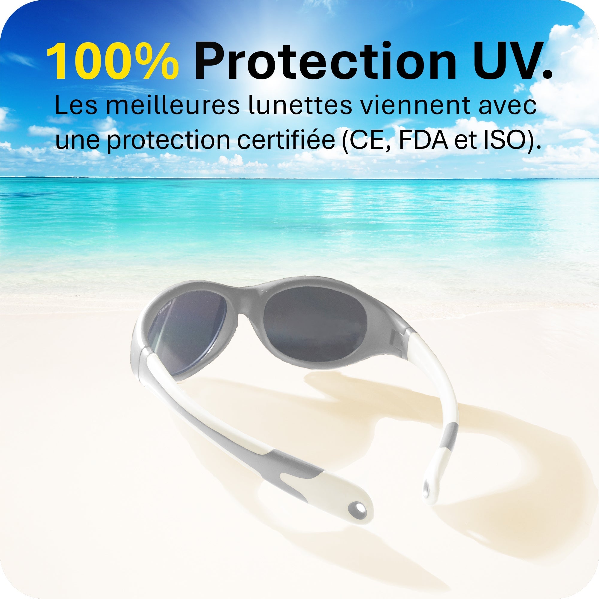 THE SURFER | 2 - 4 ans & 5 - 8 ans - MAUSITO - Kindersonnenbrillen für Jungen und Mädchen