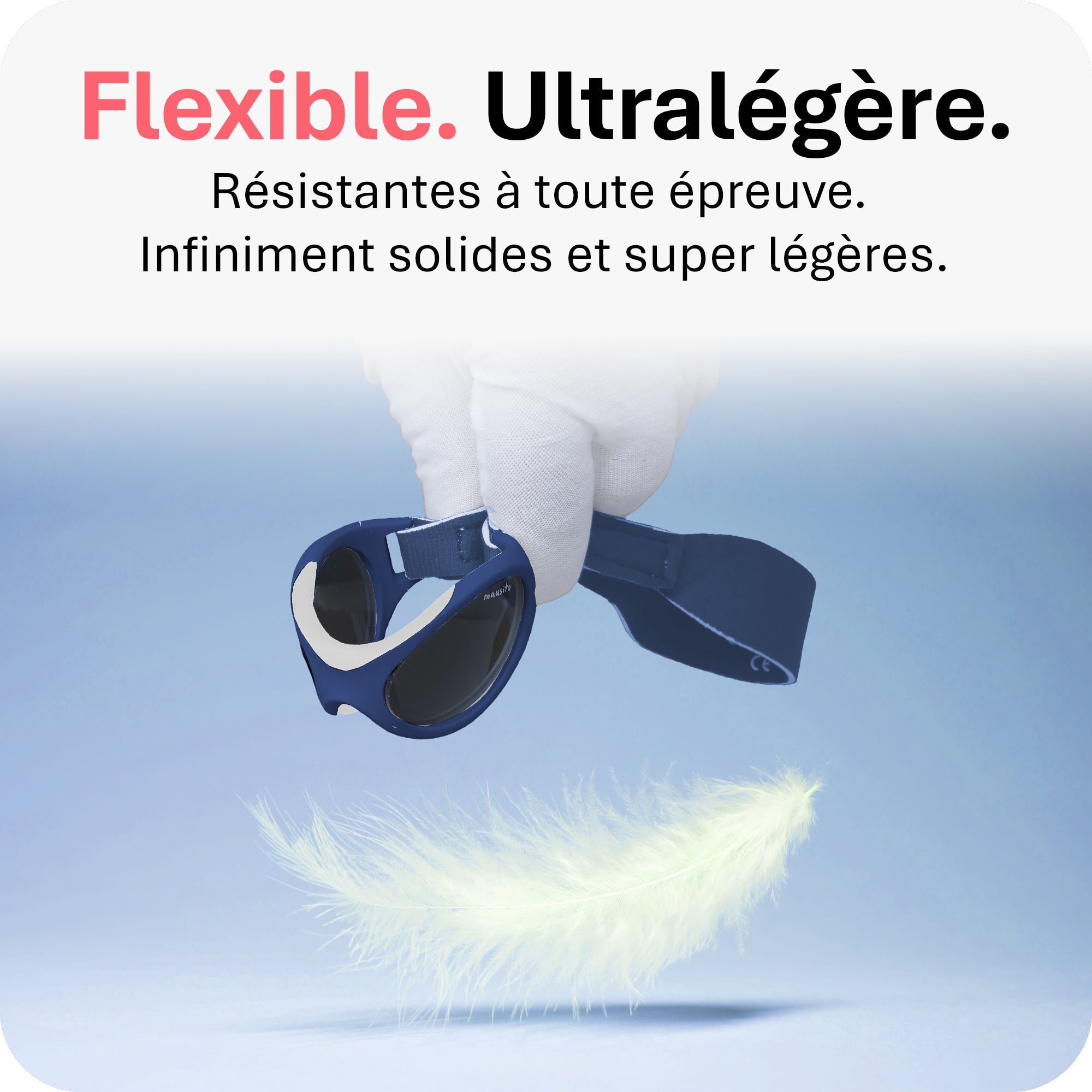 BABY SURFER | 0 - 18 mois - MAUSITO - Kindersonnenbrillen für Jungen und Mädchen