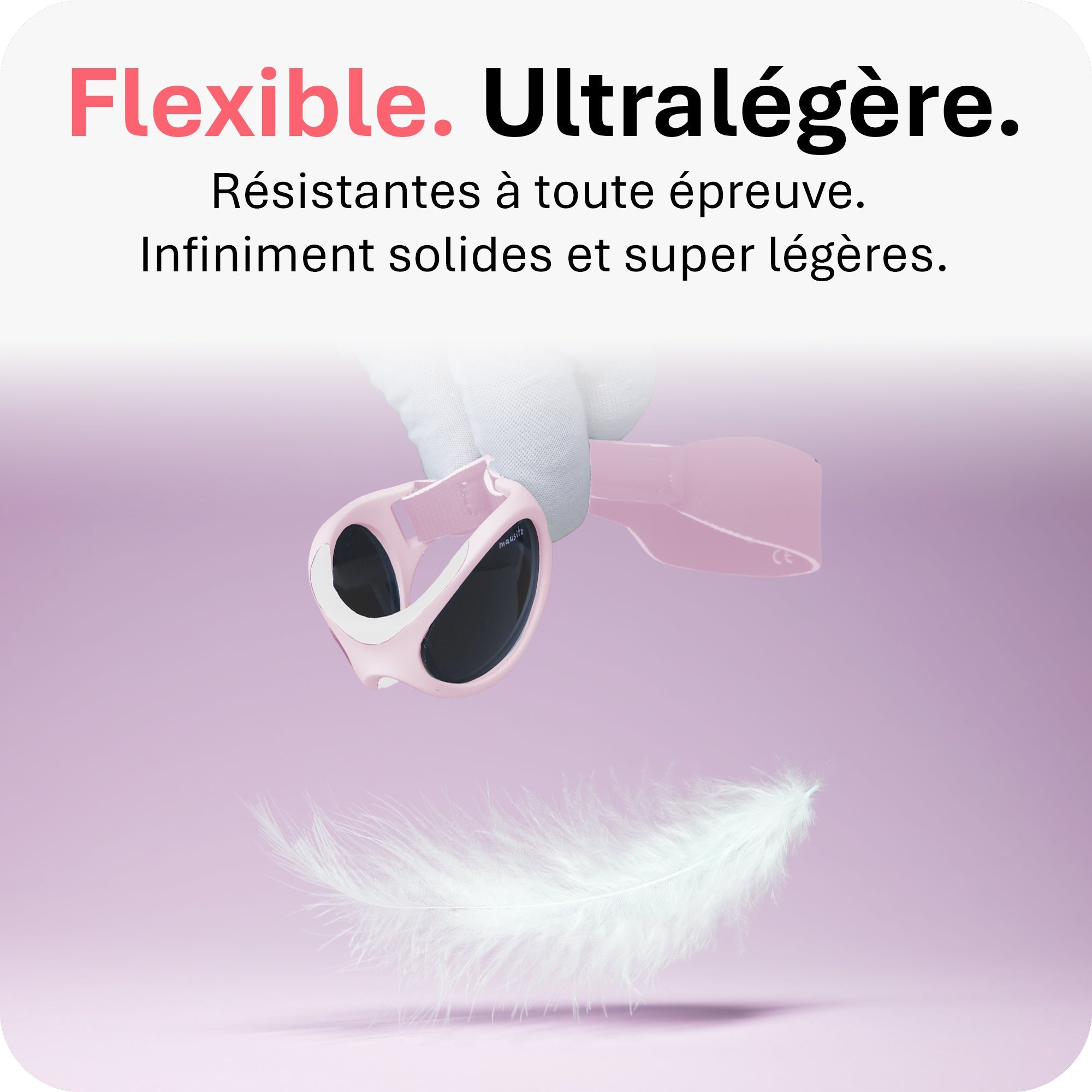 BABY SURFER | 0 - 18 mois - MAUSITO - Kindersonnenbrillen für Jungen und Mädchen