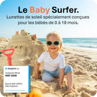 BABY SURFER | 0 - 18 mois - MAUSITO - Kindersonnenbrillen für Jungen und Mädchen