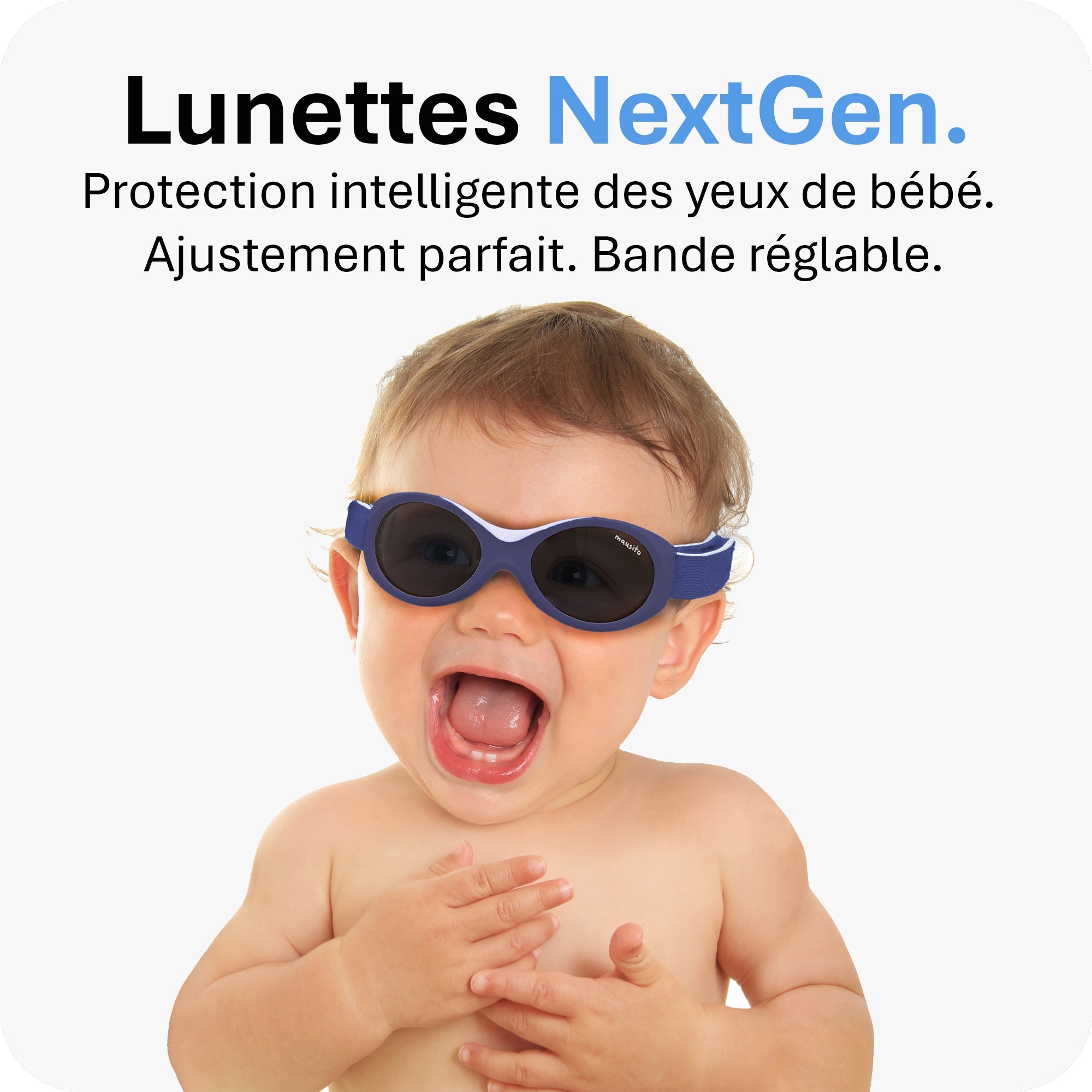 BABY SURFER | 0 - 18 mois - MAUSITO - Kindersonnenbrillen für Jungen und Mädchen