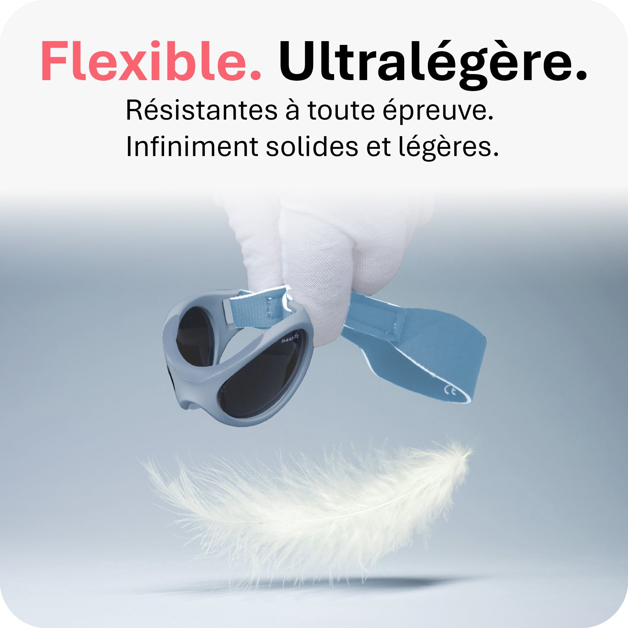 BABY SURFER | 0 - 18 mois - MAUSITO - Kindersonnenbrillen für Jungen und Mädchen